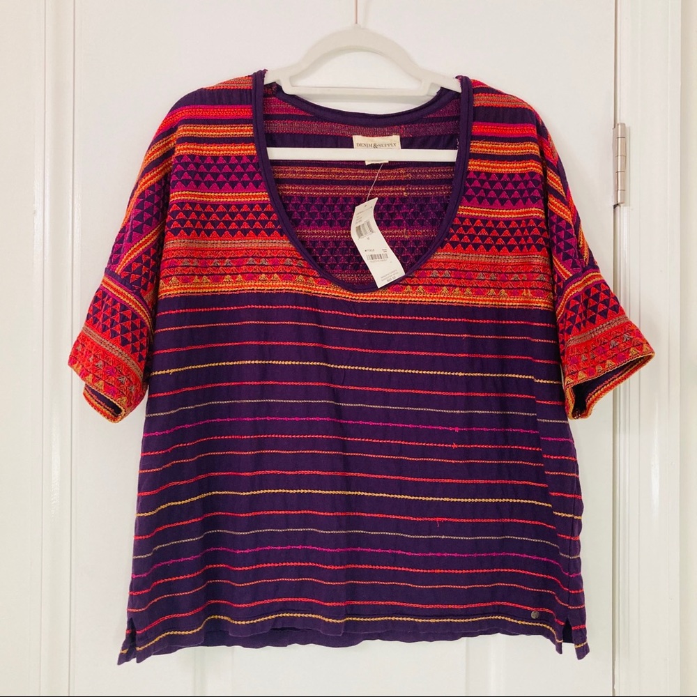 Ralph Lauren Denim & Supply Embroidered Top